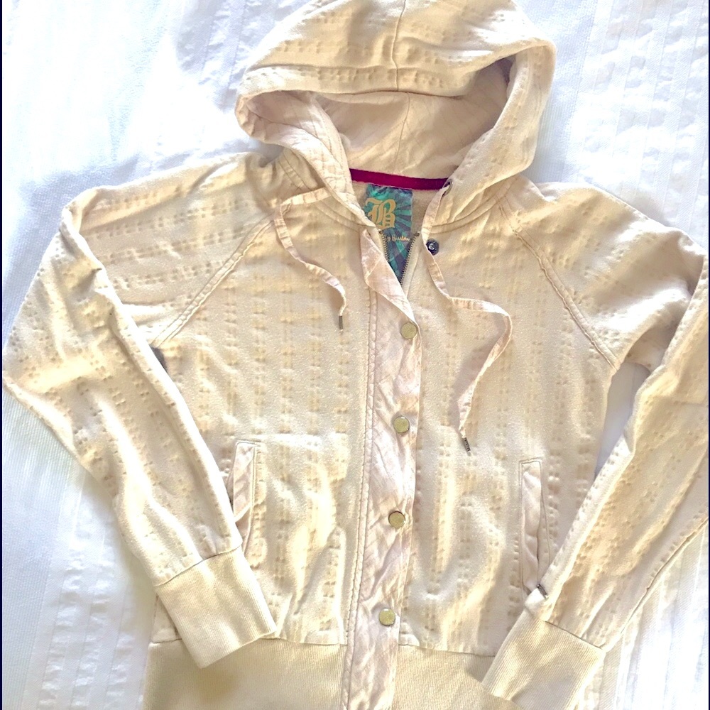 B by Burton sweatshirt jacket with hood